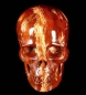 Preview: Red Snake Skin Jaspis Skull